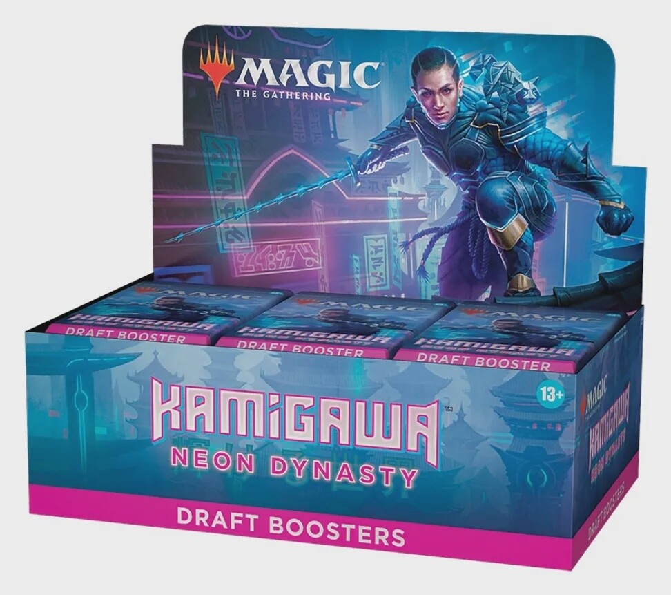 Kamigawa Neon Dynasty Draft Booster Display Kamigawa Neon Dynasty Draft Booster Display
