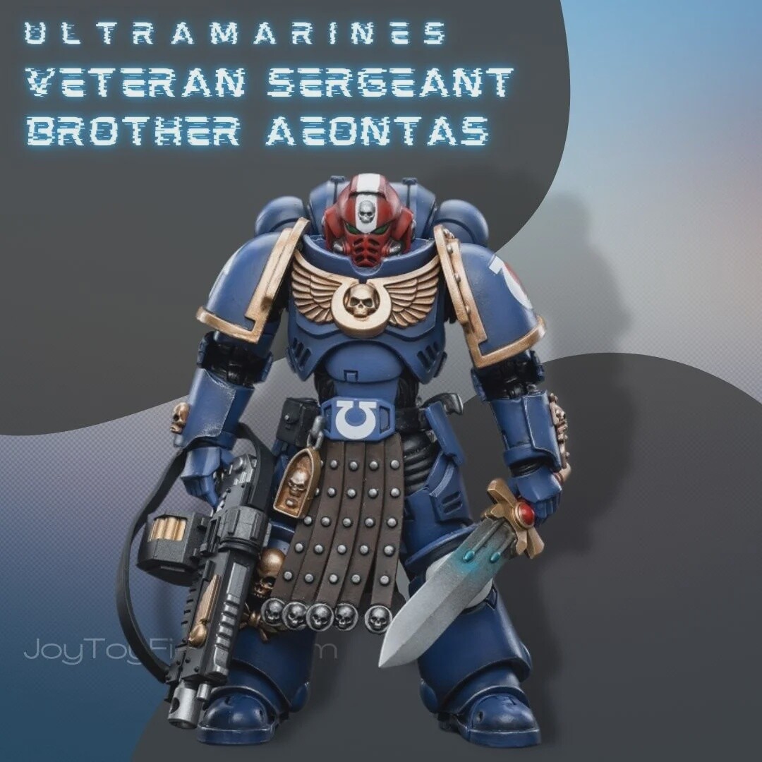 Ultramarines Intercessor Veteran Sergeant Brother Aeontas