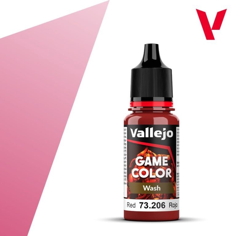 Game Color: Wash: Red
