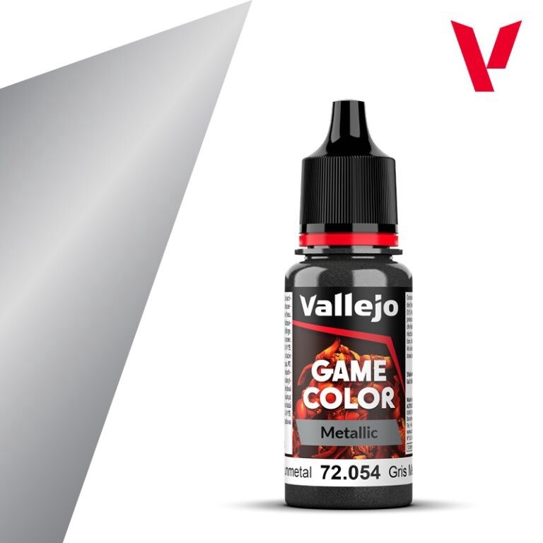 Game Color: Metallic: Dark Gunmetal