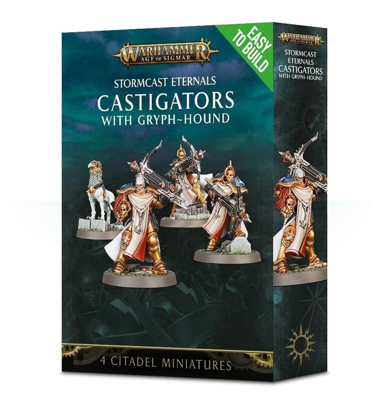 STORMCAST ETERNALS Castigators with Gryph-Hound Easy-to-Build