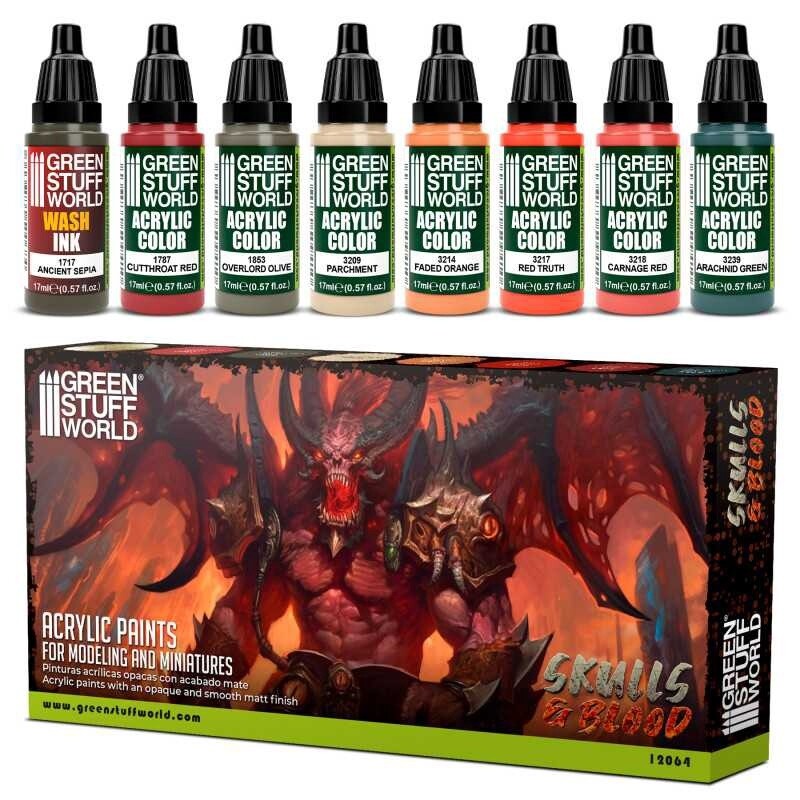 Paint Set - Skulls &amp; Blood