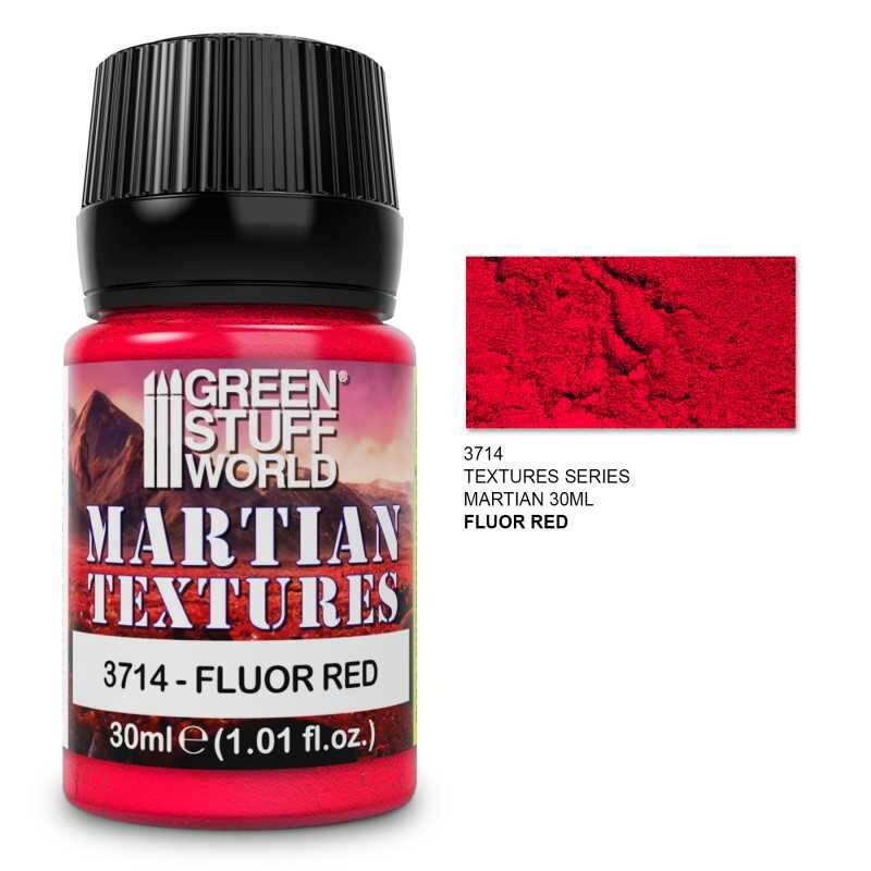 Martian Earth - 3714 - FLUOR RED 30ml