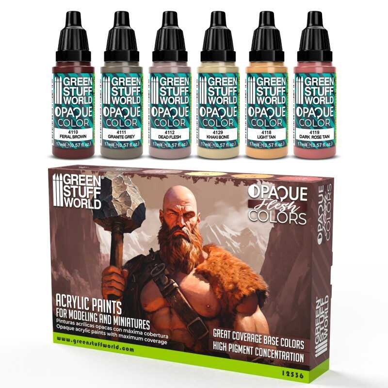 PAINT SET - Opaque Colors FLESH