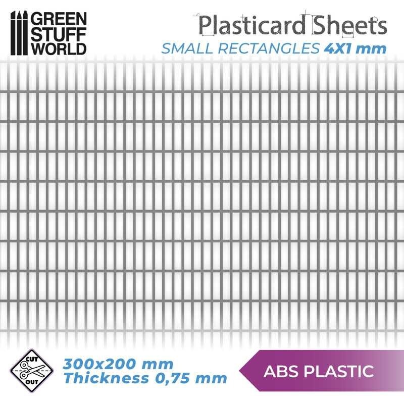 ABS Sheet Small Rectangles