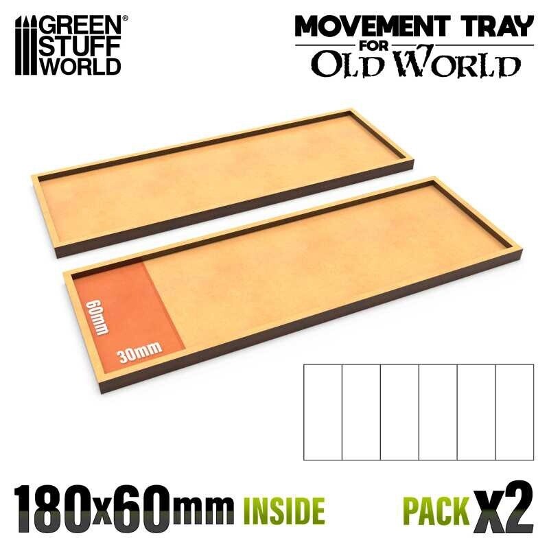 MDF Movement Trays - 150x75mm