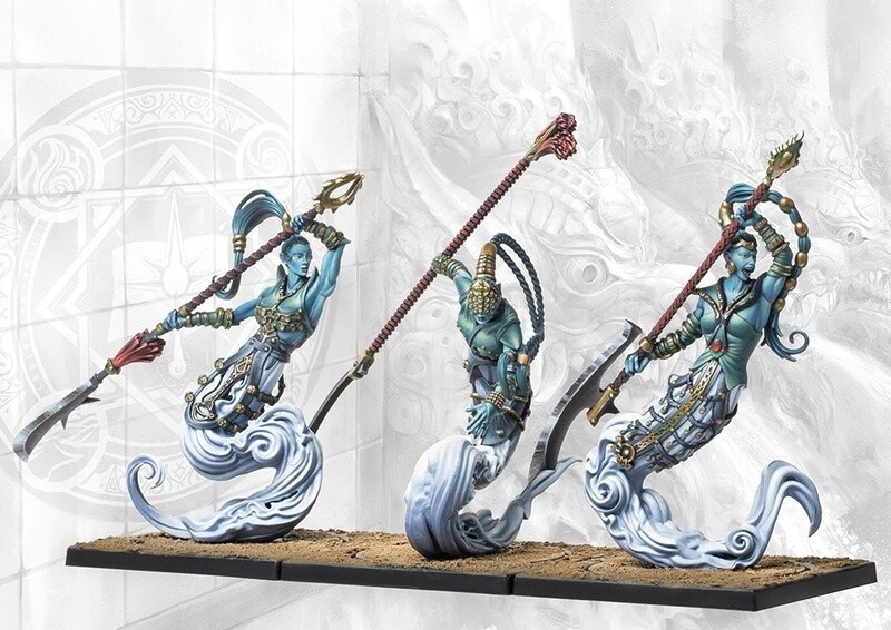 Sorcerer Kings: Steelheart Djinn (with Polearms)