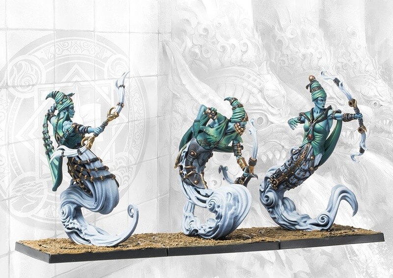Sorcerer Kings: Windborn Djinn (with Bows)