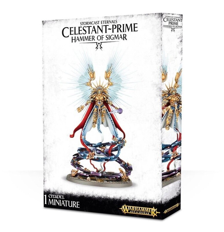 STORMCAST ETERNALS Celestant-Prime Hammer Of Sigmar