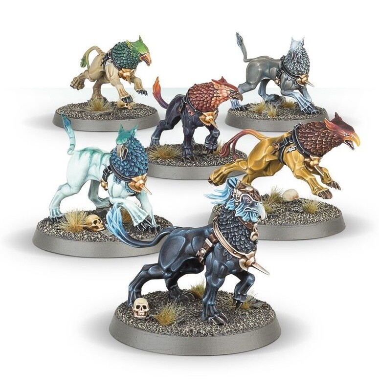 STORMCAST ETERNALS Gryph-Hounds