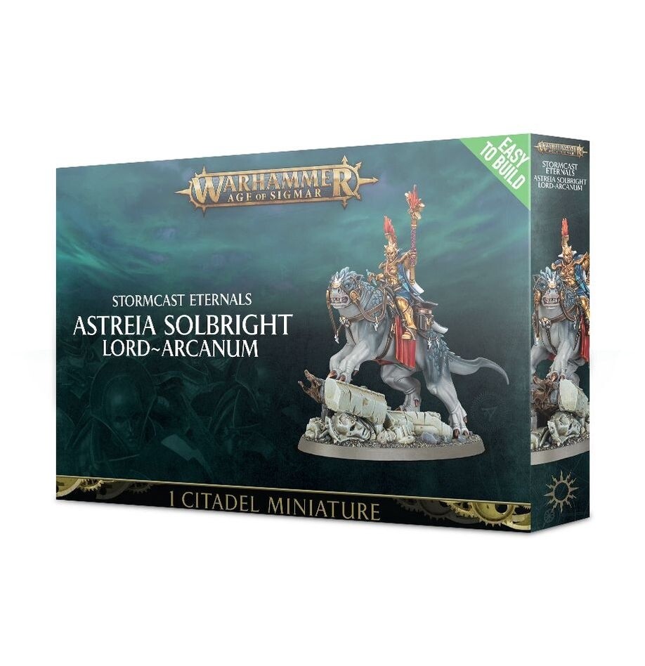 STORMCAST ETERNALS Astreia Solbright, Lord-Arcanum Easy-to-Build