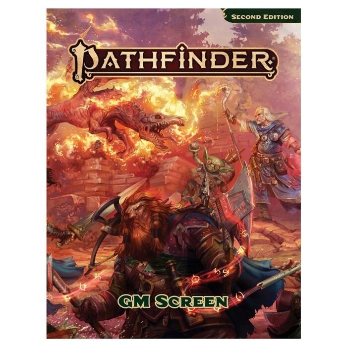Pathfinder 2E: Pathfinder Core GM Screen