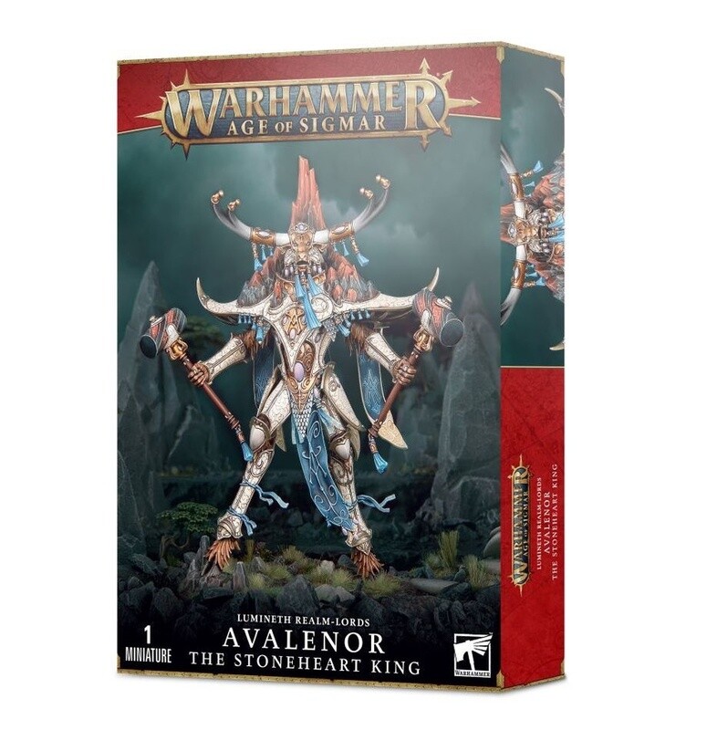 LUMINETH REALM-LORDS Avalenor the Stoneheart King / Alarith Spirit of the Mountain