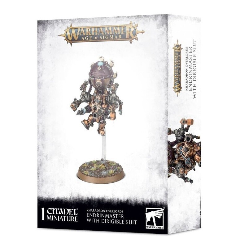 KHARADRON OVERLORDS Endrinmaster with Dirigible Suit