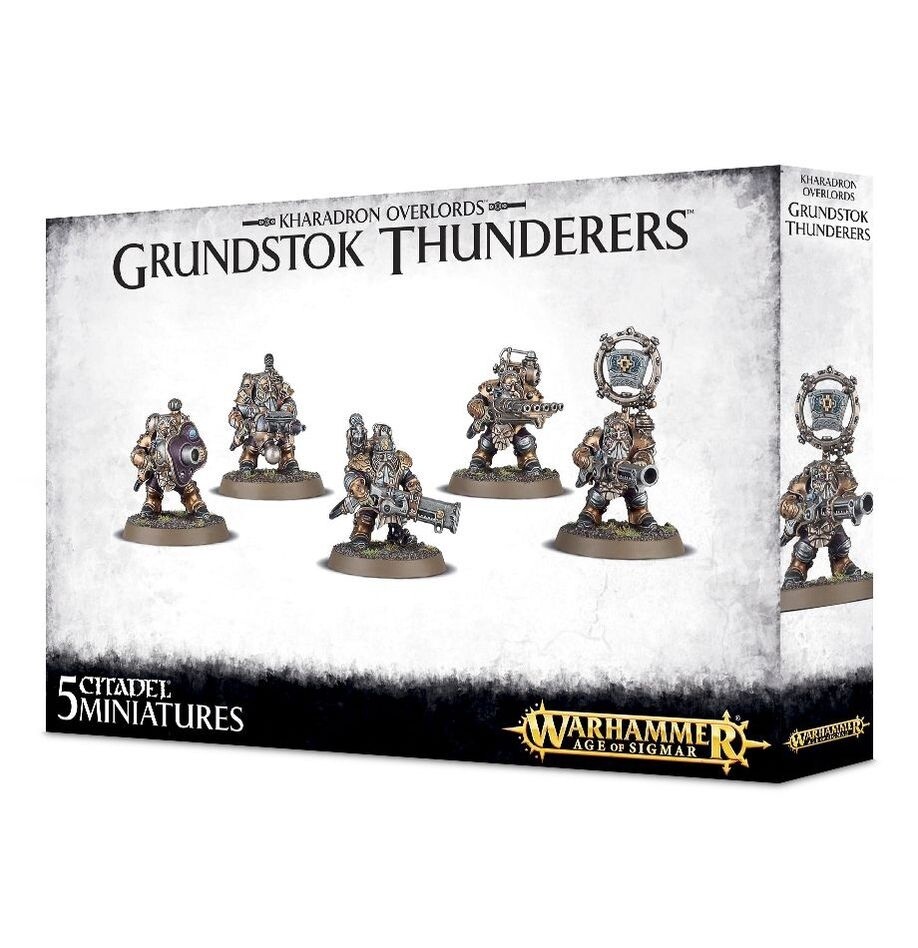 KHARADRON OVERLORDS Grundstok Thunderers