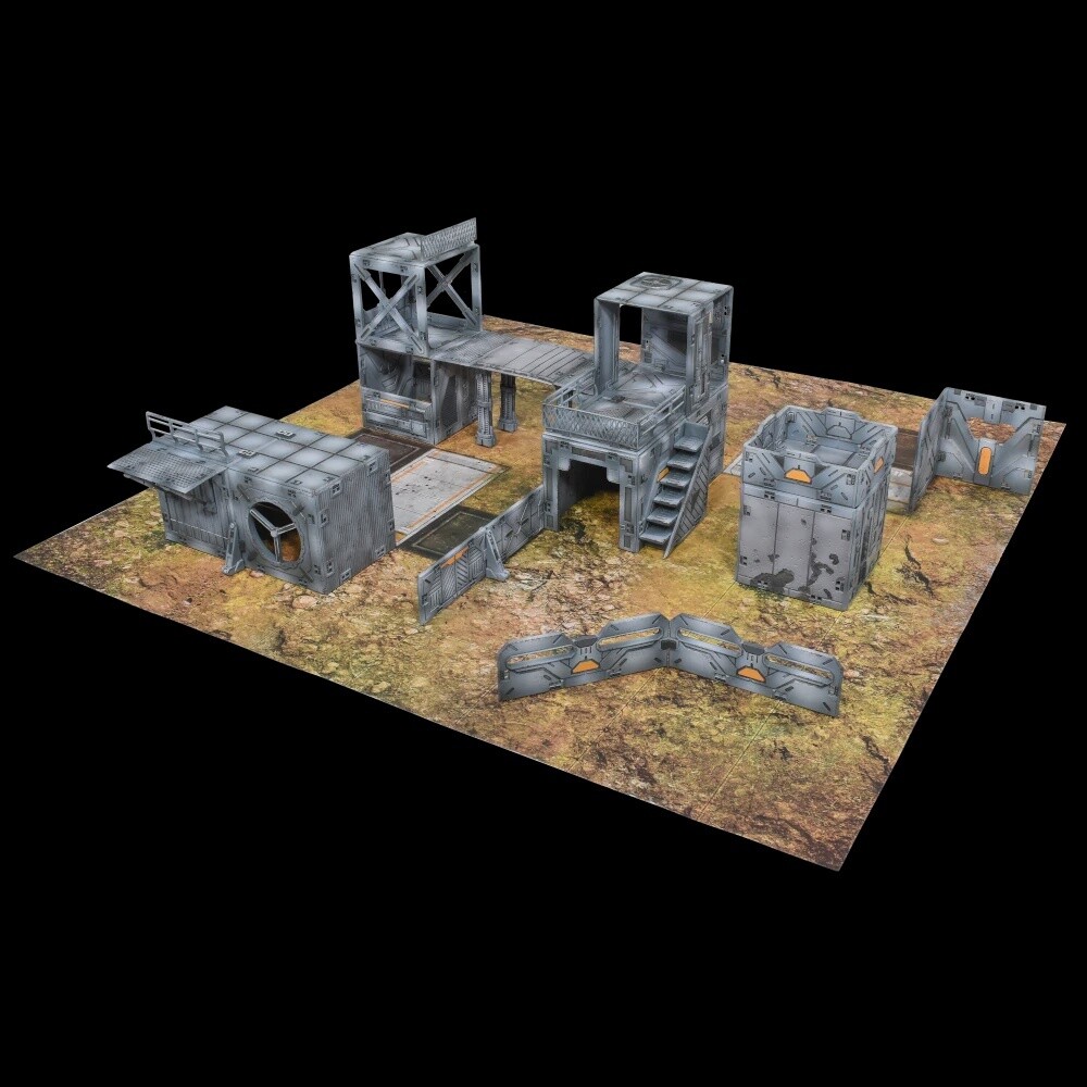 Halo: Flashpoint - Deluxe Buildable 3D Terrain Set