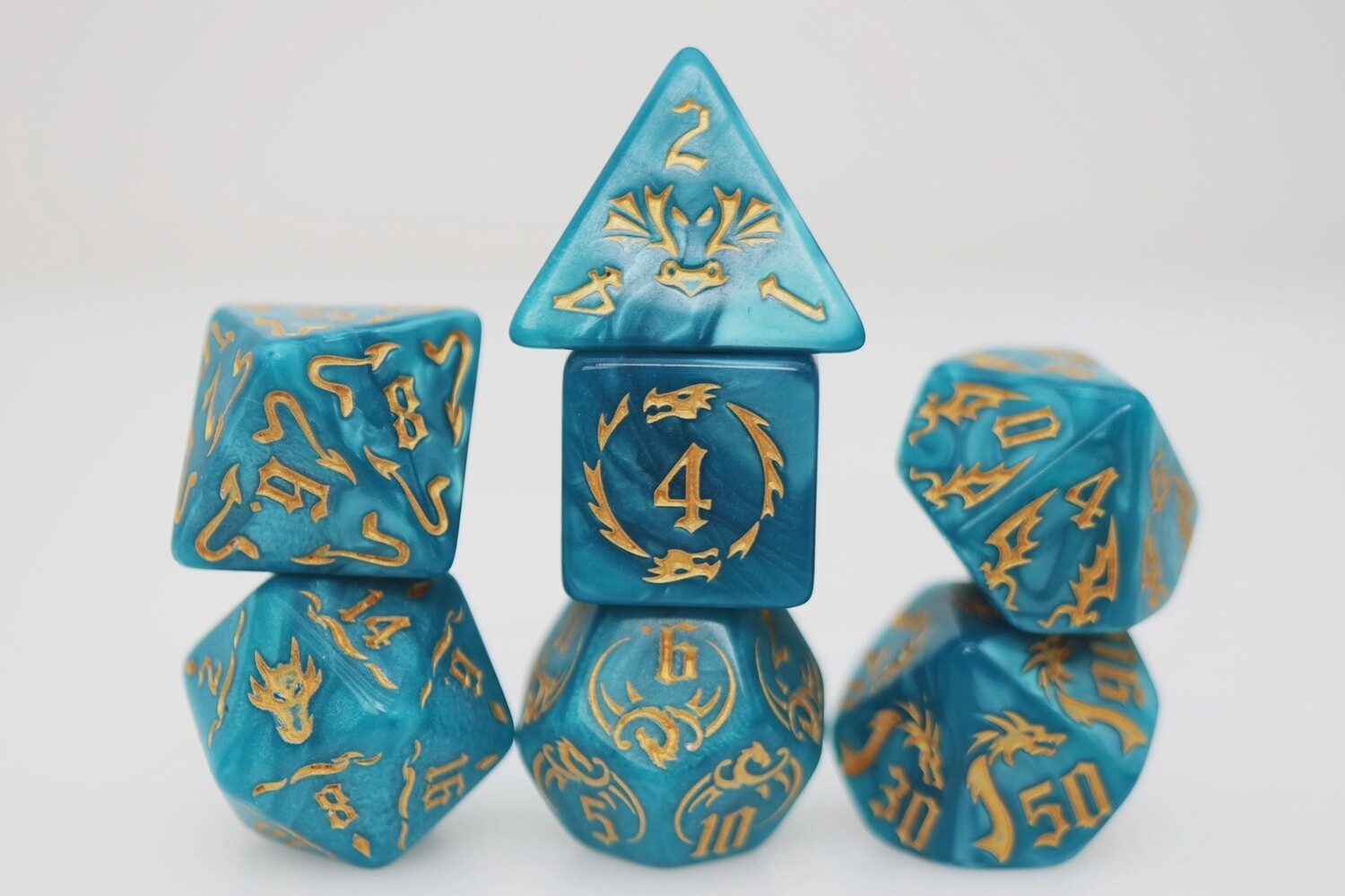 Drakes Flight: Cobalt RPG Dice Set