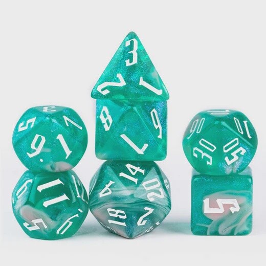Magician&#39;s Wave RPG Dice Set
