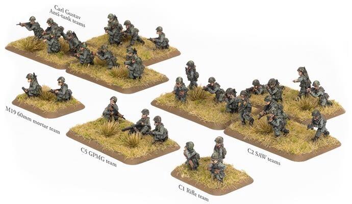 Canadian Mech Platoon (x44 figures) TCA712