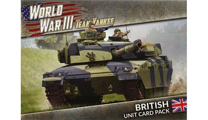 World War III: British Unit Card Pack