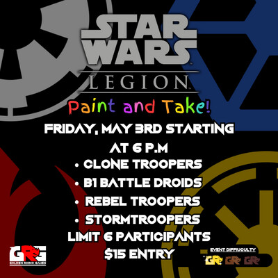 05/03 Star Wars Month Paint & Take