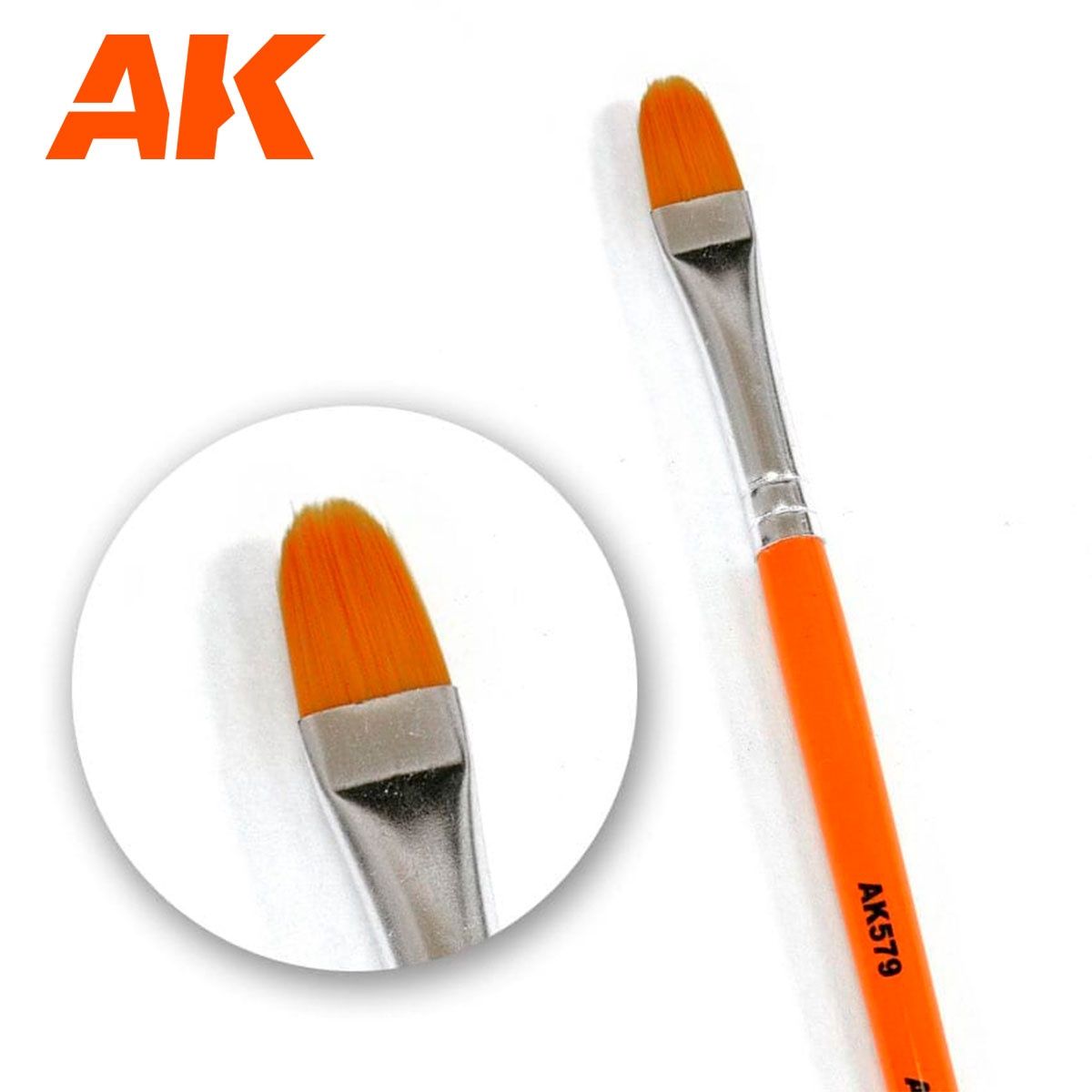 AK: Weathering Brush Rounded
