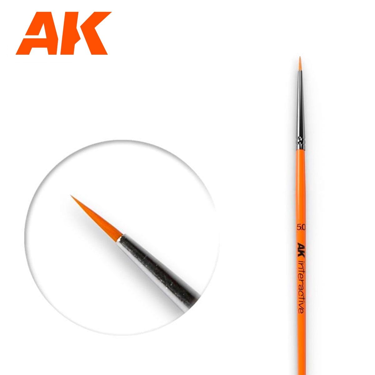 AK: Round Brush 5/0 Synthetic