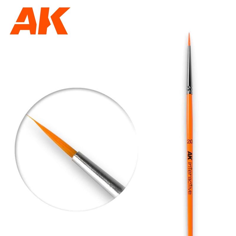 AK: Round Brush 2/0 Synthetic