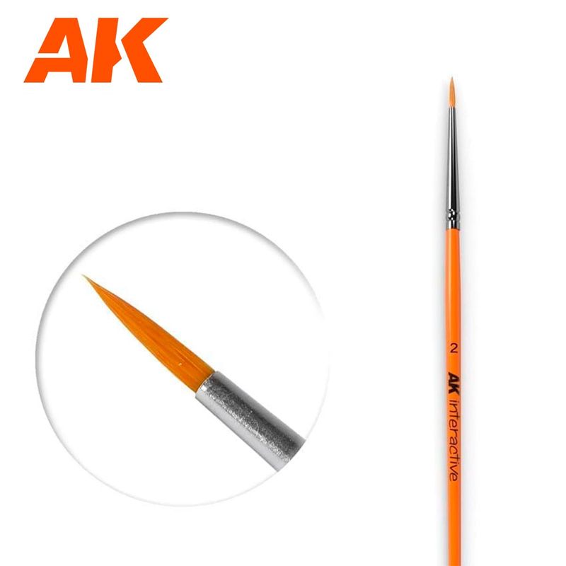 AK Round Brush 2 Synthetic