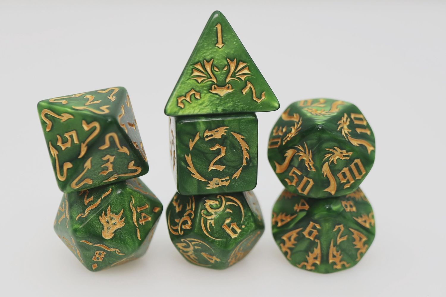 Drakes Flight: Growth RPG Dice Set