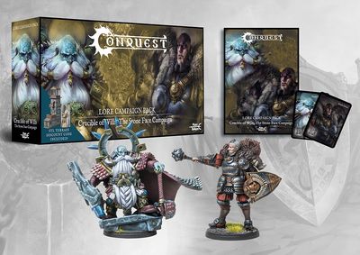 Conquest Lore Campaign Pack - Crucible Of Wills: The Stone Face Campaign