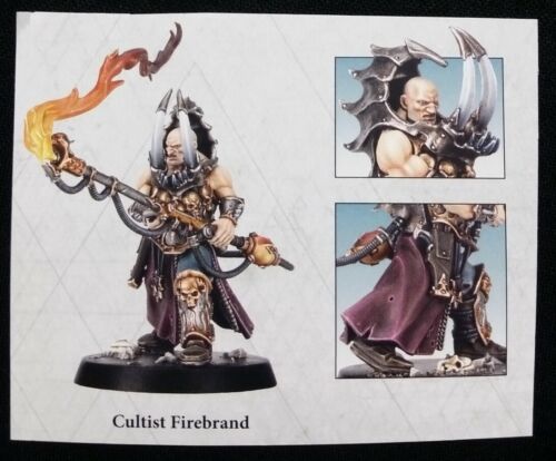 CHAOS SPACE MARINES Cultist Firebrand