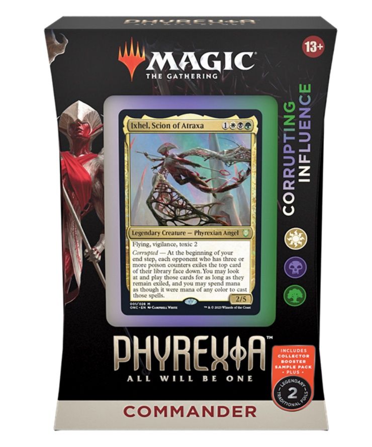 Magic the Gathering: Commander Deck: Phyrexia All Will Be One, Deck: Corrupting Influence