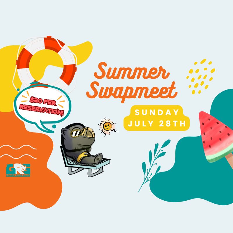 07/27 Summer Swap meet