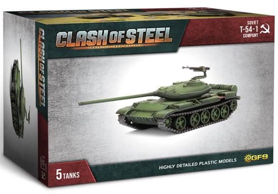 Soviet T-54-1 Company (x5 Plastic) CSS03