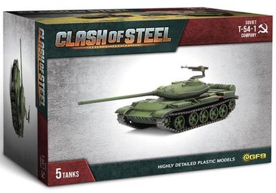 Soviet T-54-1 Company (x5 Plastic) CSS03