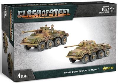 German Puma Scout Troop (x4 Plastic) CSG08