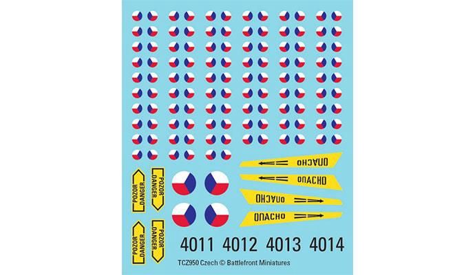Czechoslovak Decals TWP950