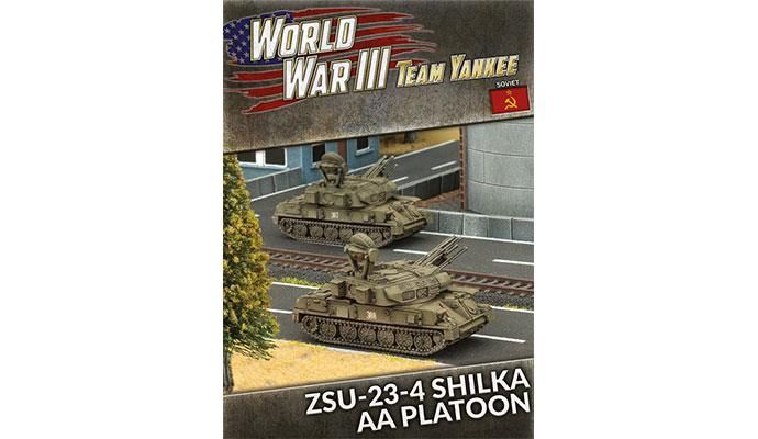 ZSU-23-4 Shilka AA Platoon (WWIII x2 Tanks) TSBX05