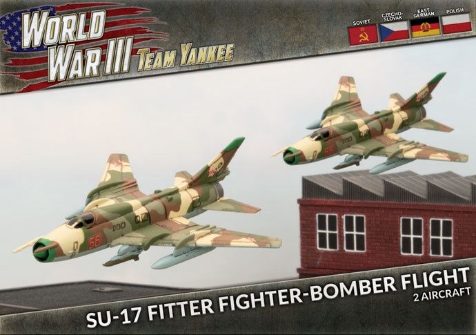 Soviet Su-17 Fitter Fighter-bomber Flight TSBX28
