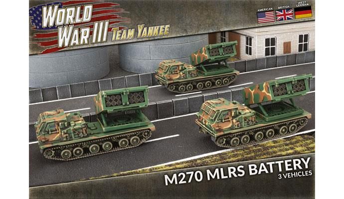 American M270 MLRS Rocket Launcher Battery (Plastic) TUBX25