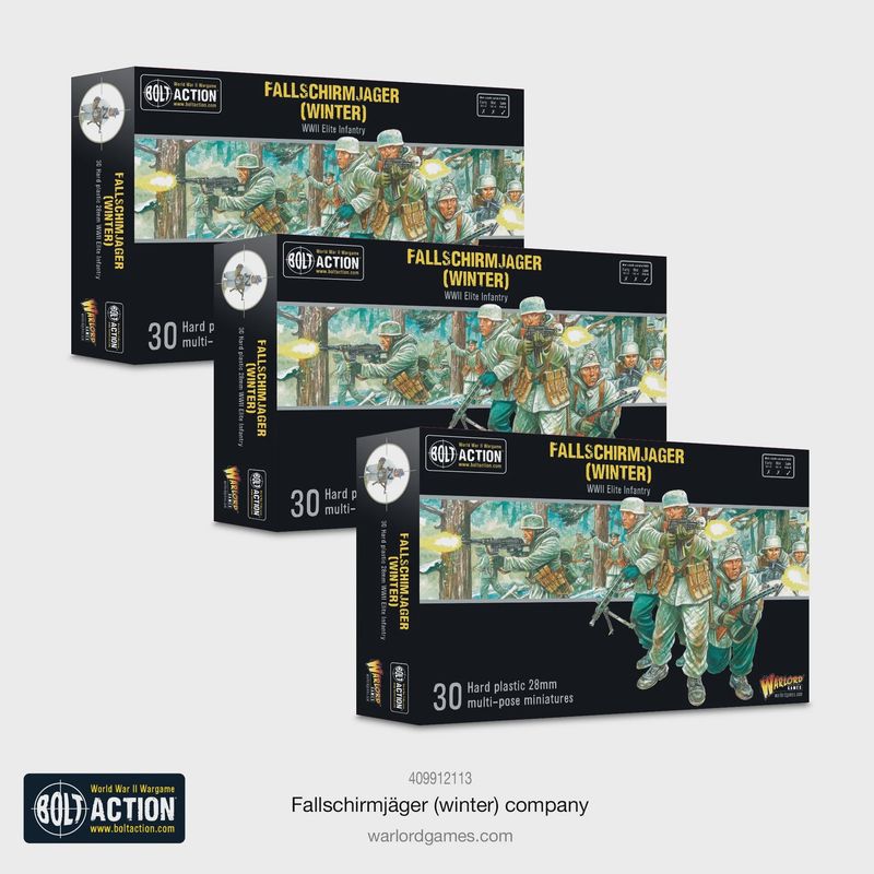 Bolt Action - Fallschirmjäger (Winter) Company