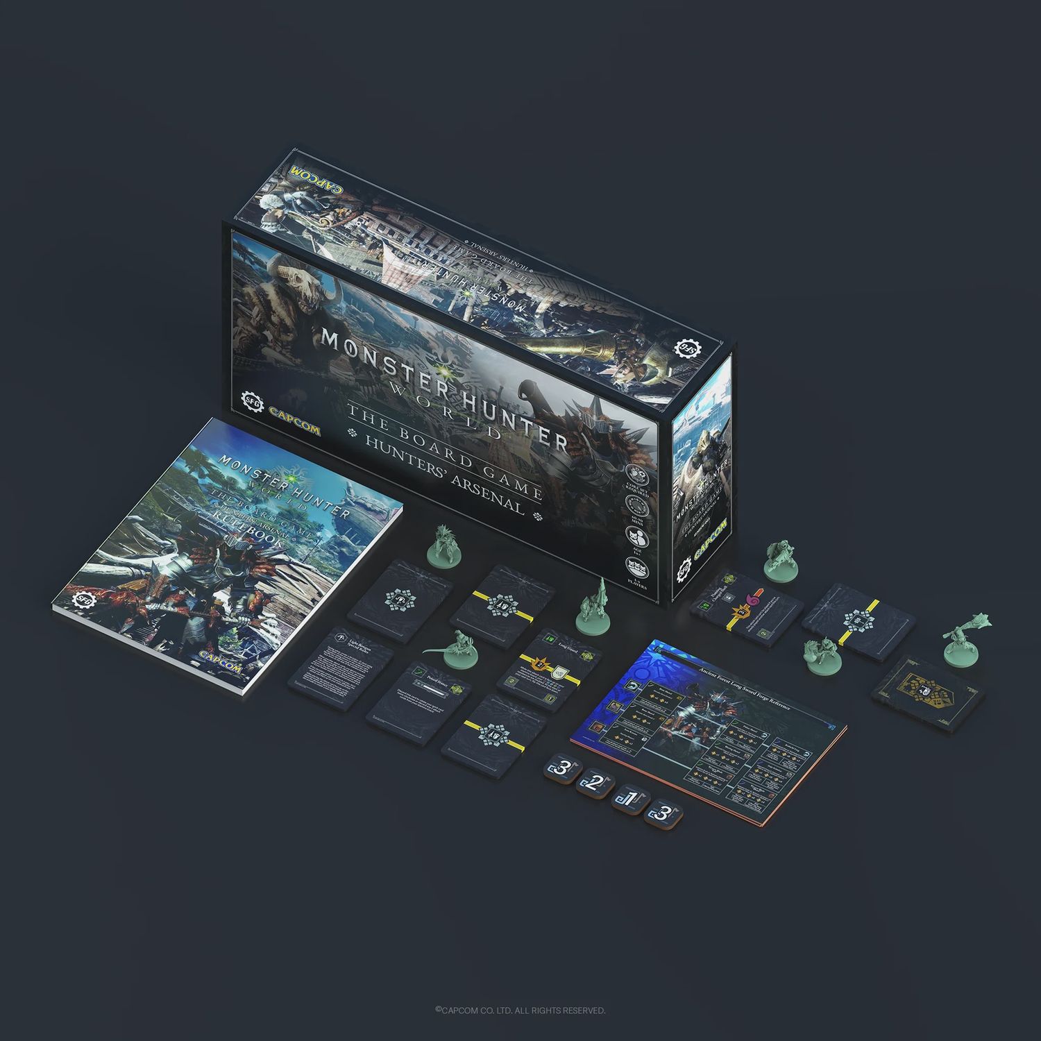 Monster Hunter World: The Board Game - Hunter&#39;s Arsenal Expansion