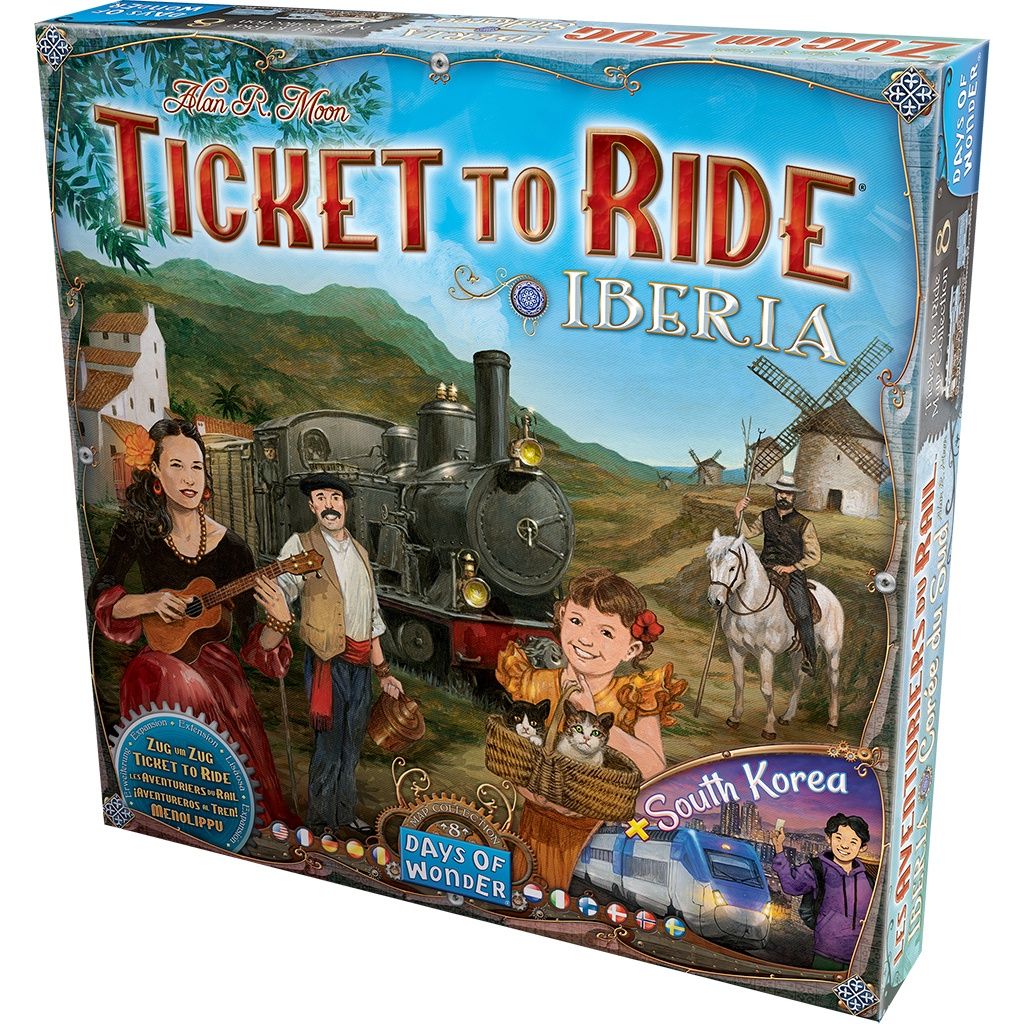 TICKET TO RIDE IBERIA &amp; SOUTH KOREA