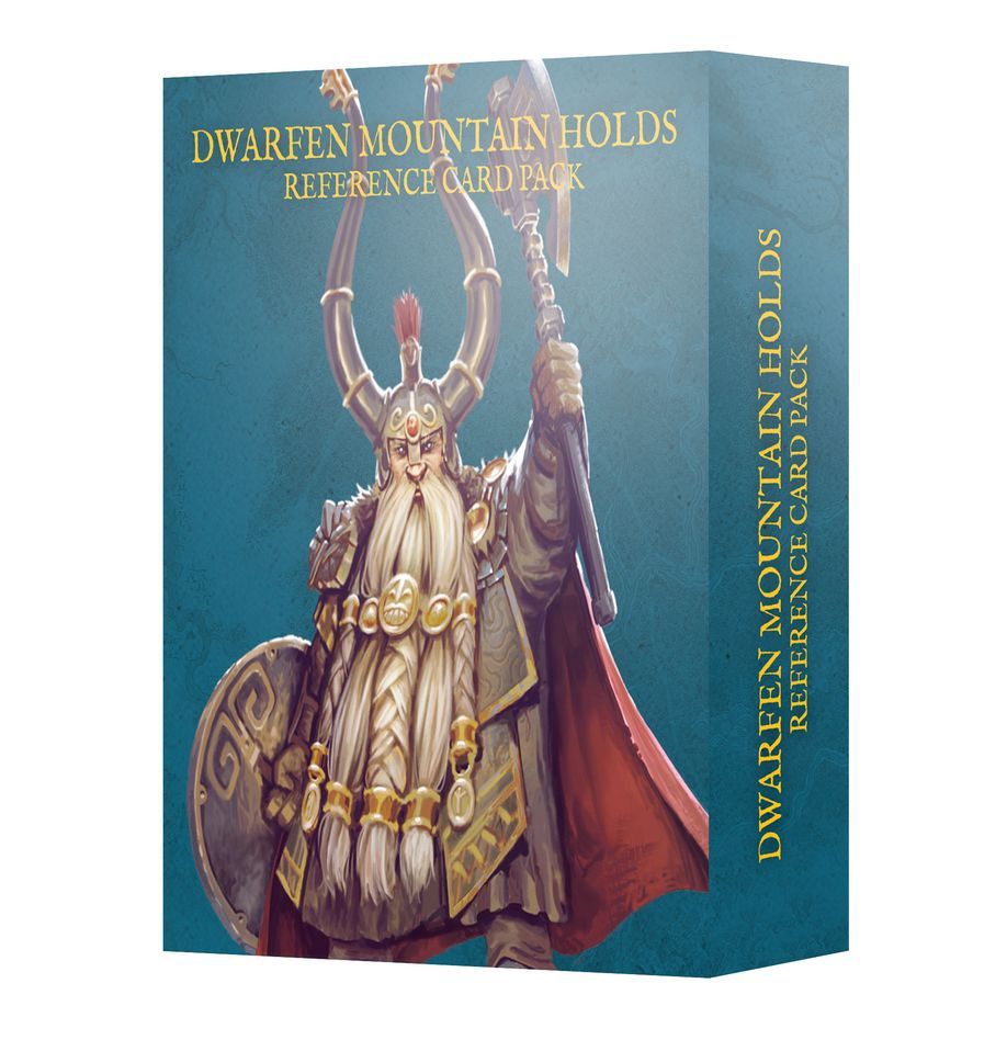 Dwarfen Mountain Holds Reference Card Pack