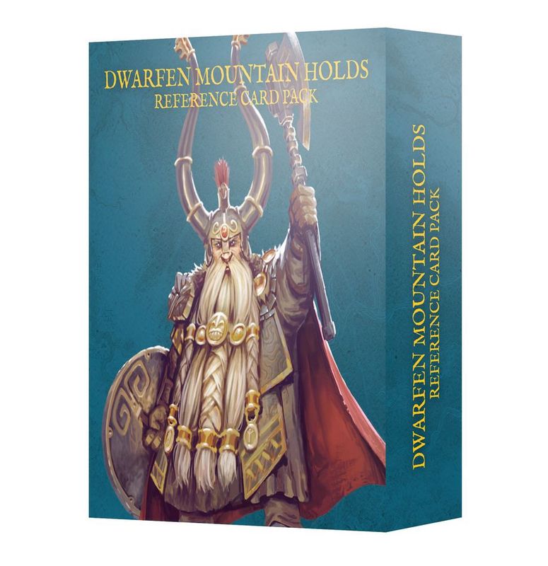 Dwarfen Mountain Holds Reference Card Pack