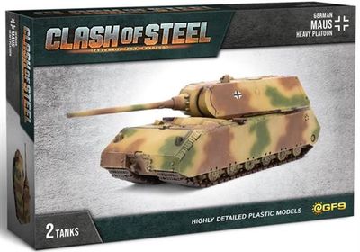 Clash of Steel: Maus Heavy Platoon (x2 Plastic) (German)