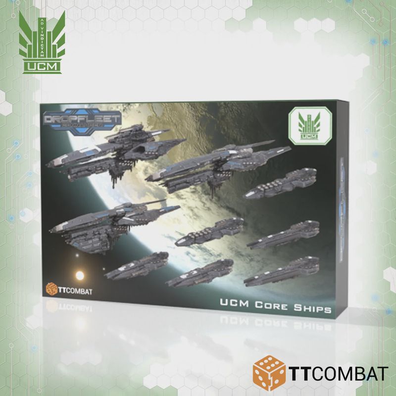 Dropfleet Commander: UCM Core Ships
