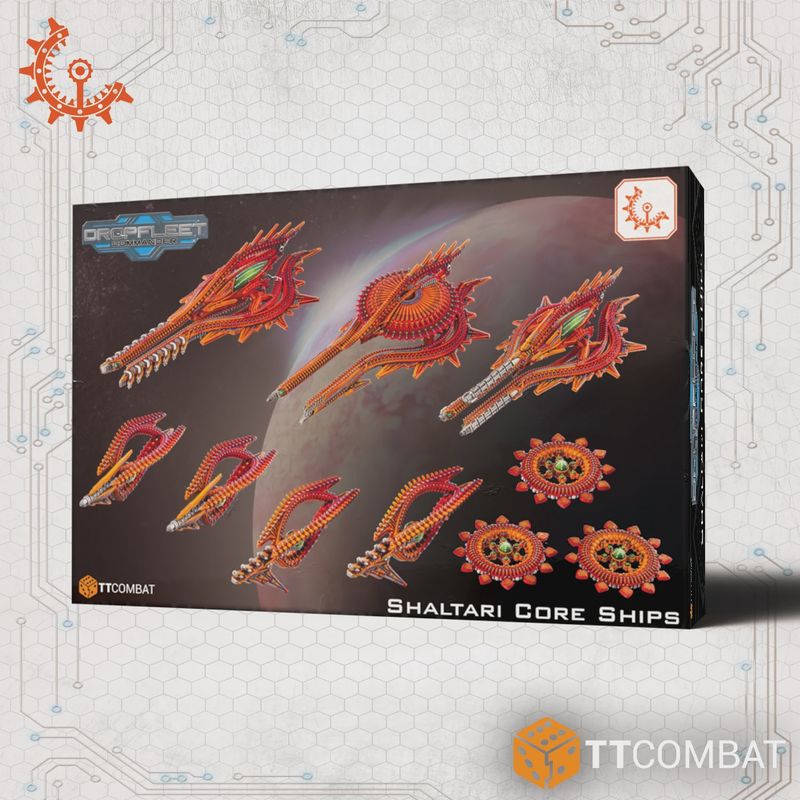 Dropfleet Commander: Shaltari Core Ships