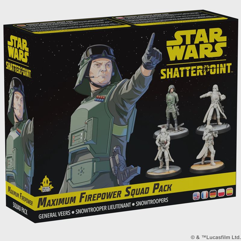Star Wars: Shatterpoint - Maximum Firepower Squad Pack